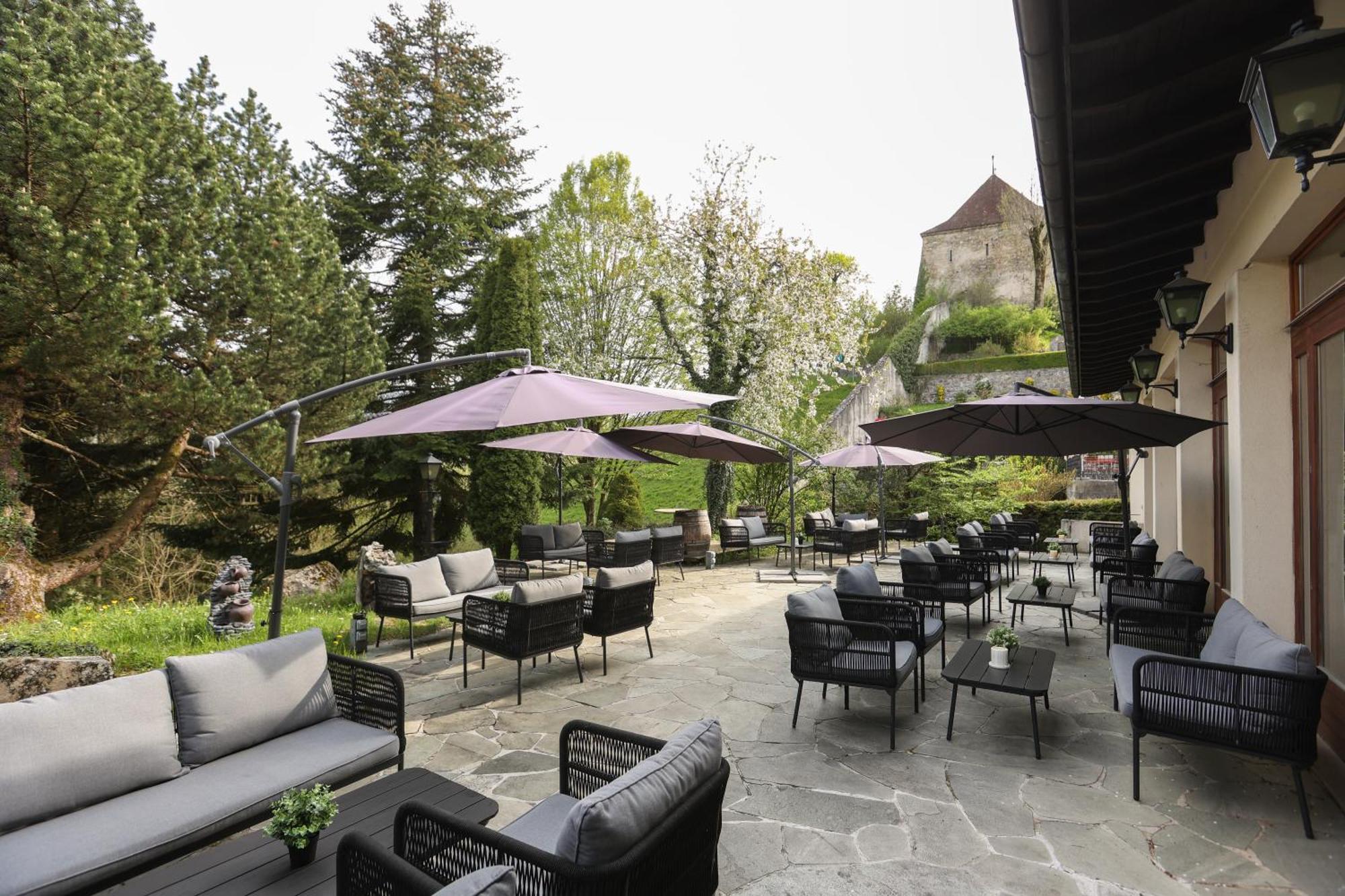 Hotel Le Saint Georges Gruyeres Exterior foto