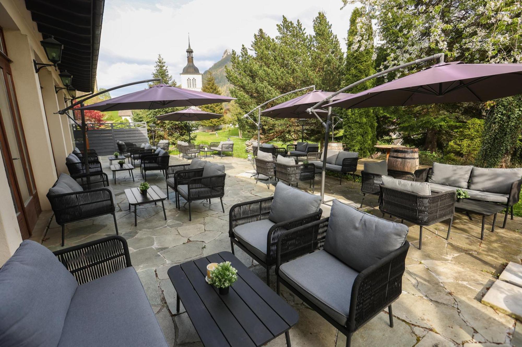 Hotel Le Saint Georges Gruyeres Exterior foto